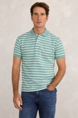 Milano Rayas polo a rayas Azul