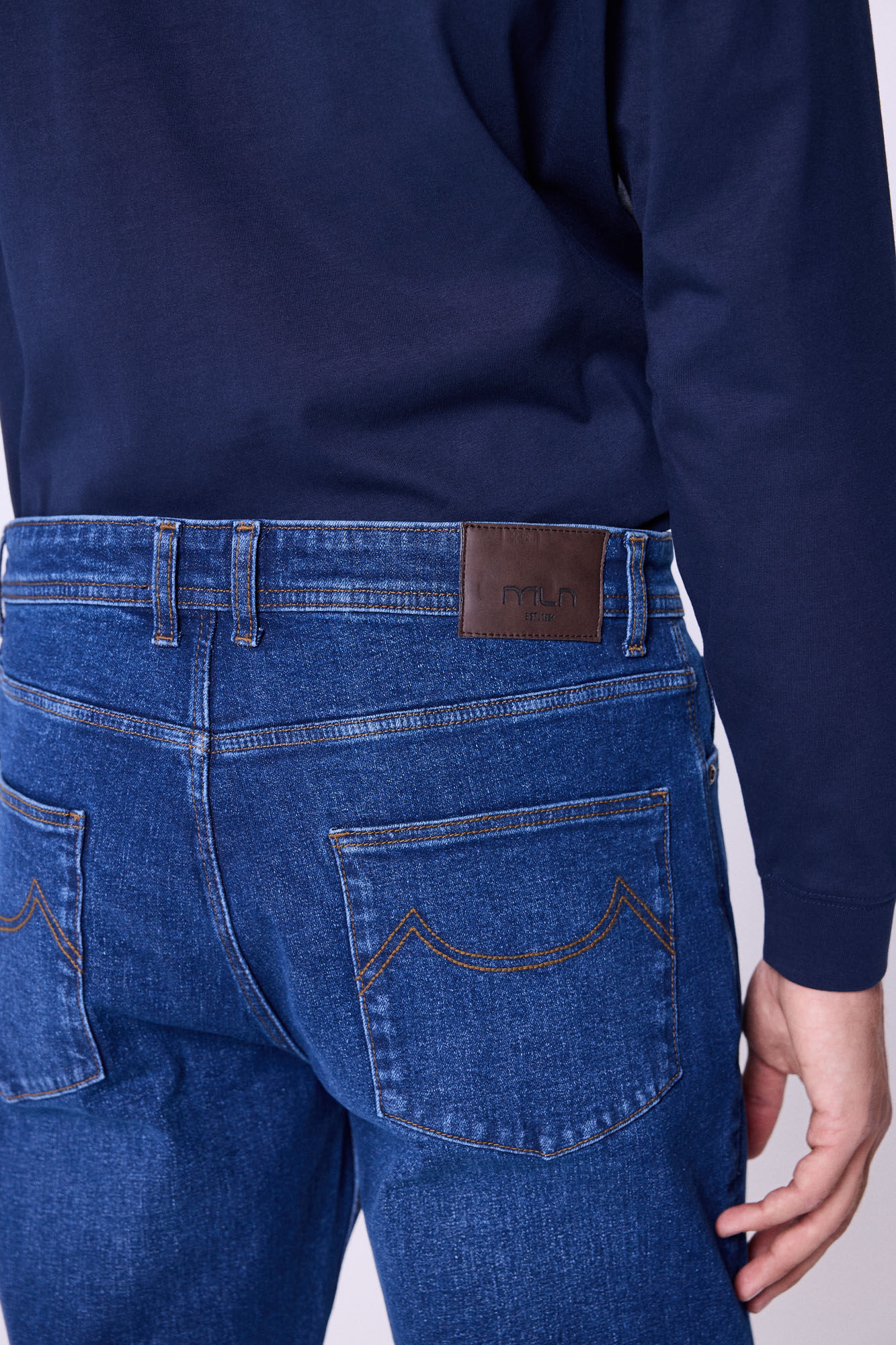 Milano Pantal&oacute;n Comfort Fit Azul