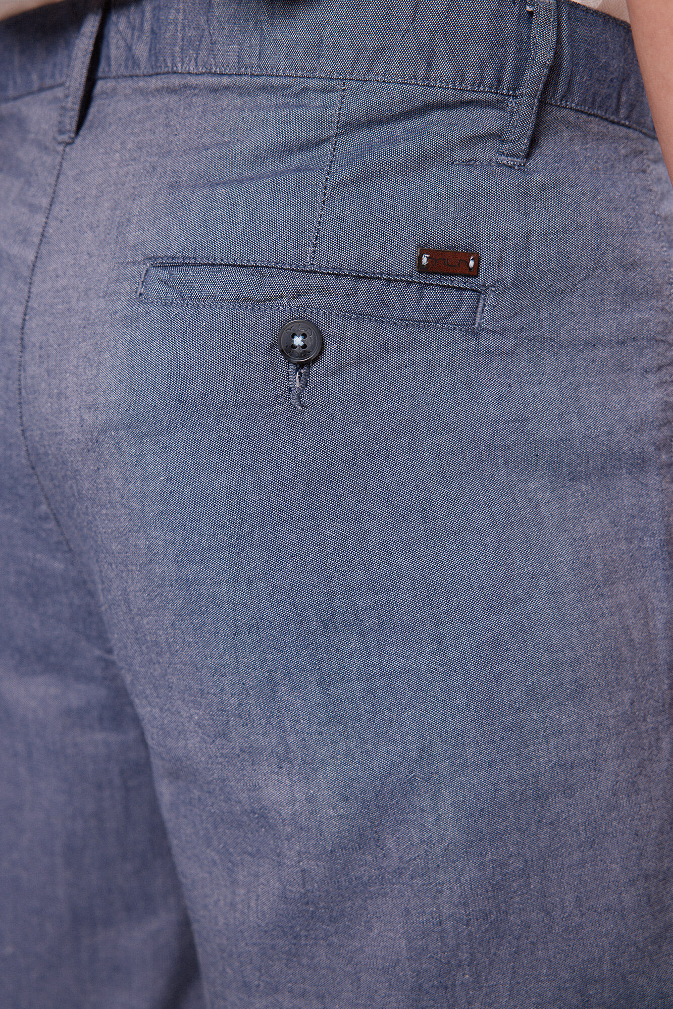 Milano Bermuda Oxford Algod&oacute;n Navy