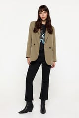 Fifty Outlet Pantalón denim mini flare Marengo