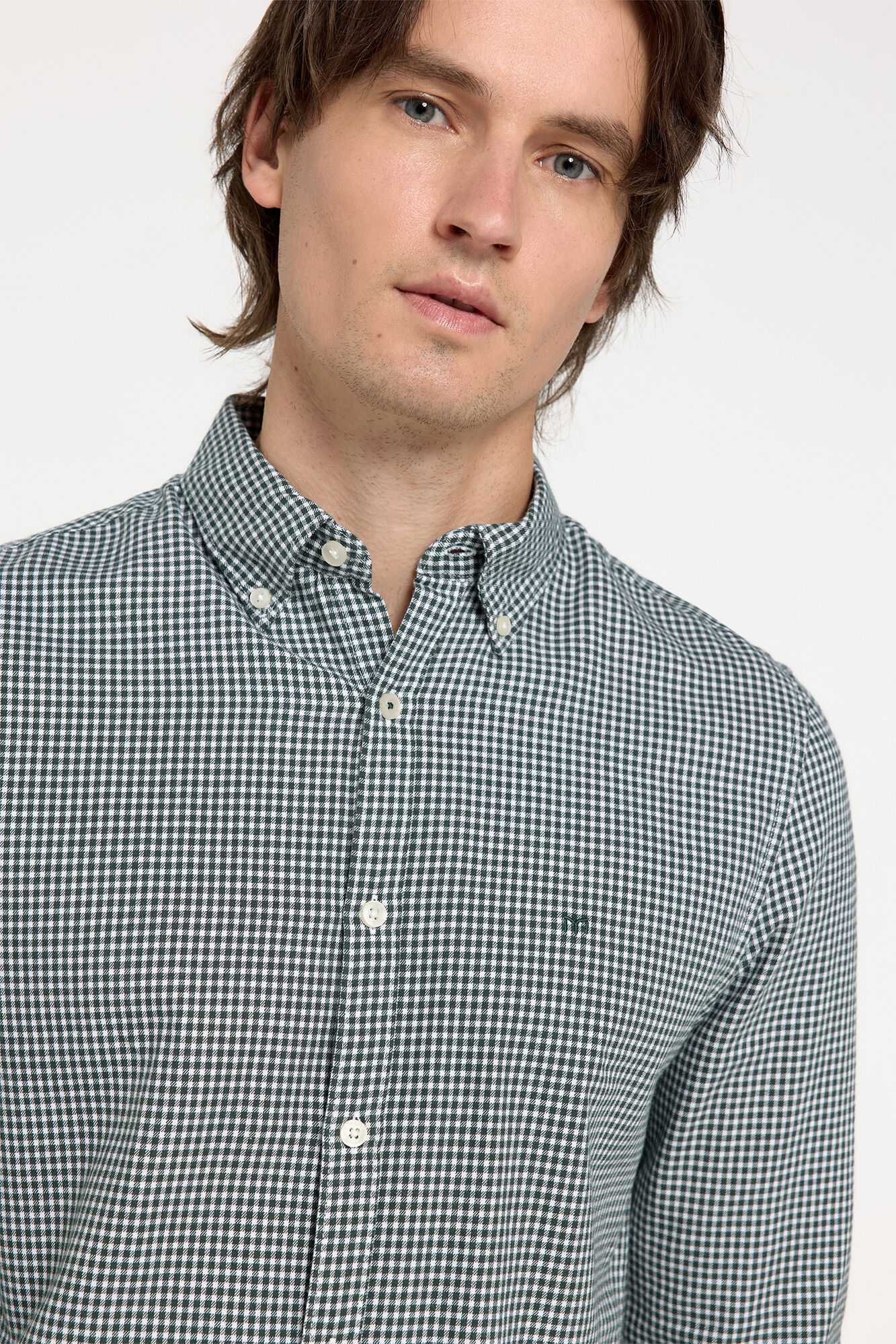 Milano Camisa Twill Cuadros