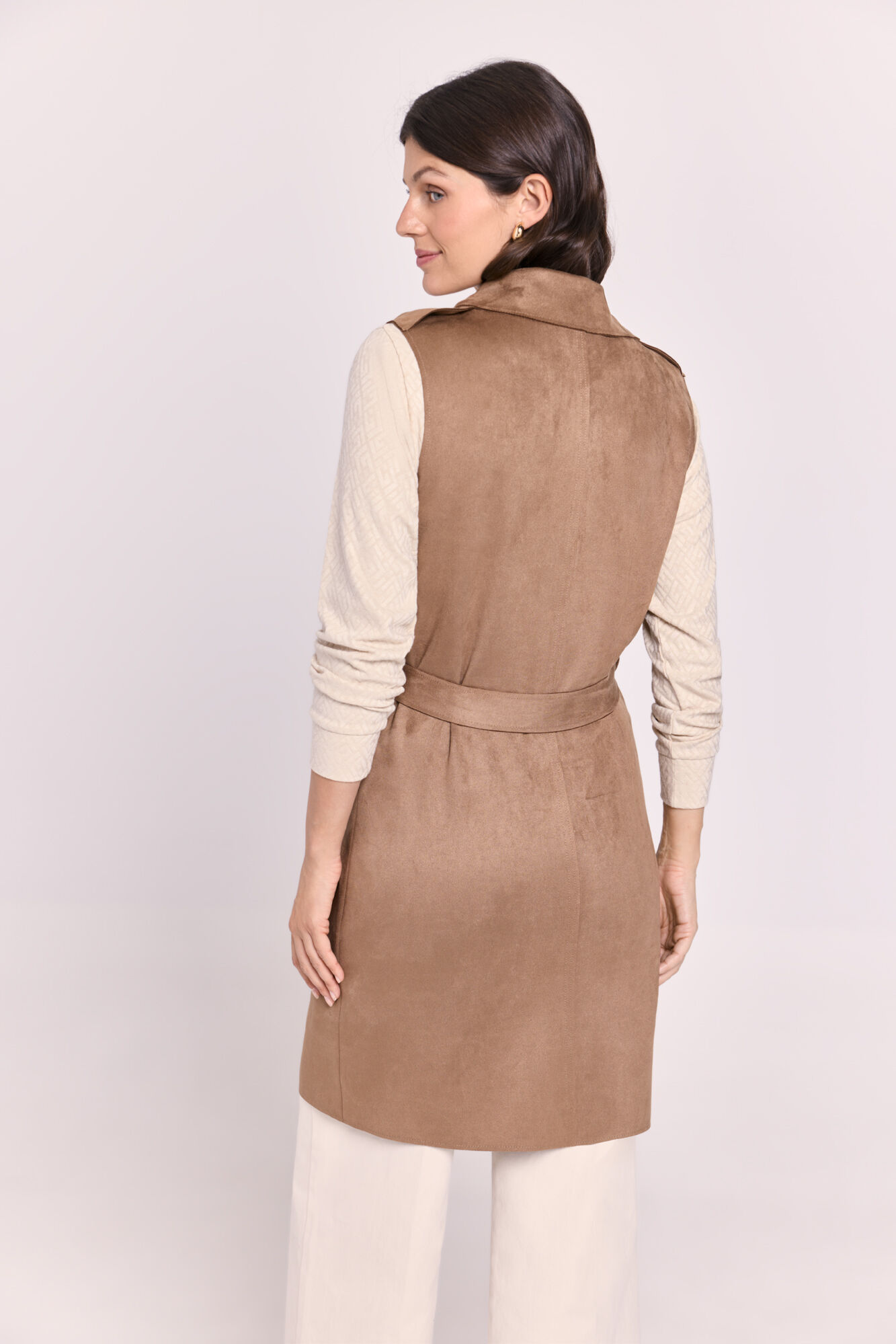 Milano Chaleco largo efecto ante Marr&oacute;n