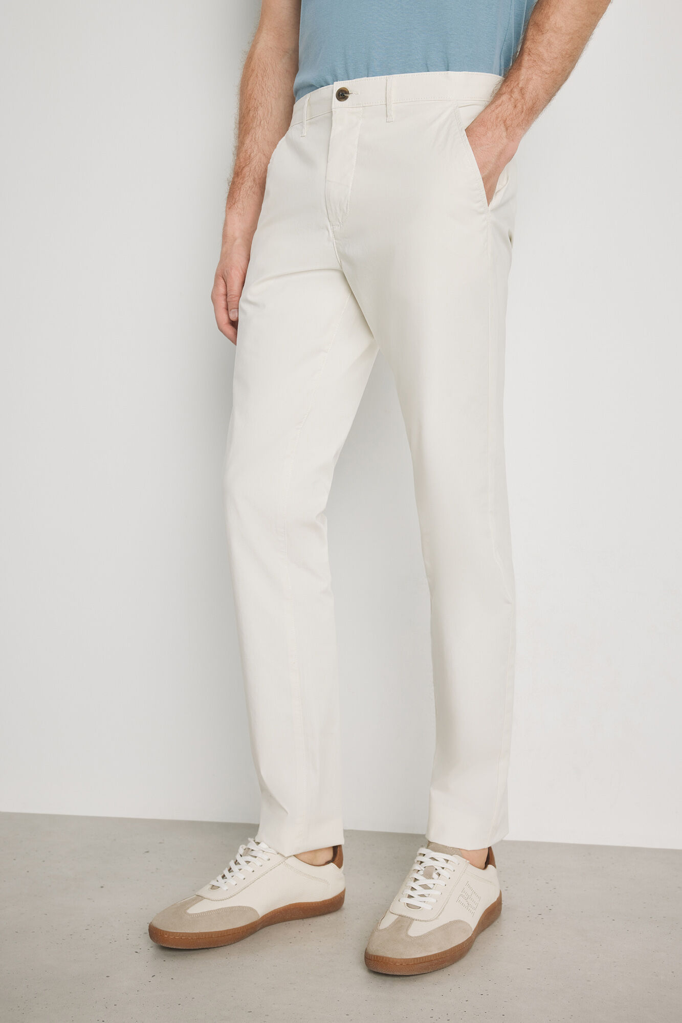 Milano Pantal&oacute;n chino slim Beige