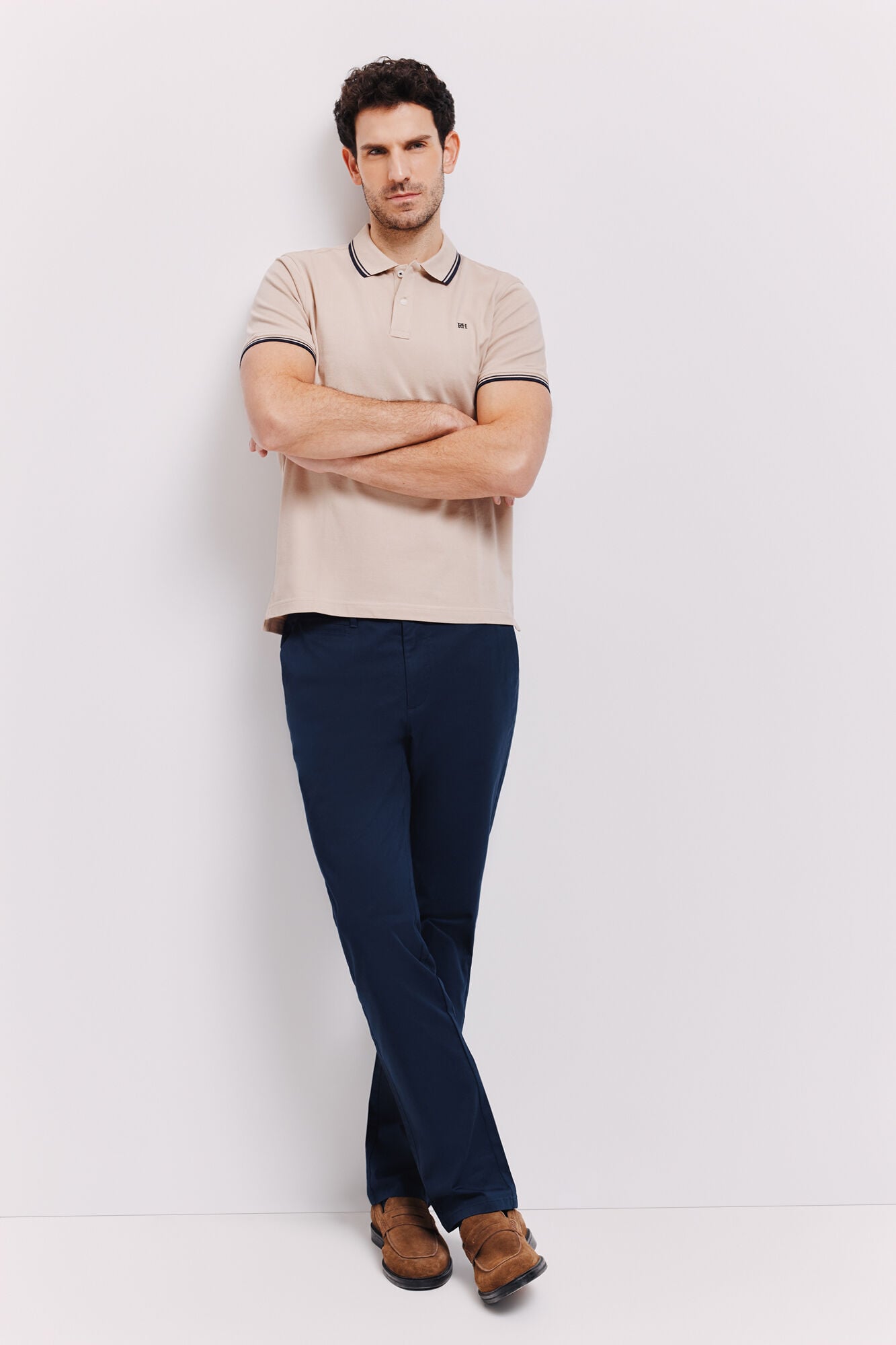 Pedro del Hierro Polo manga corta