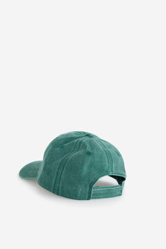 Fifty Outlet Gorra con bordado milano Kaki Oscuro