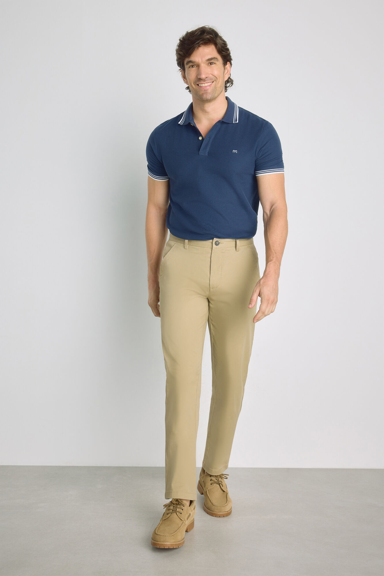 Milano Pantal&oacute;n chino slim Beige