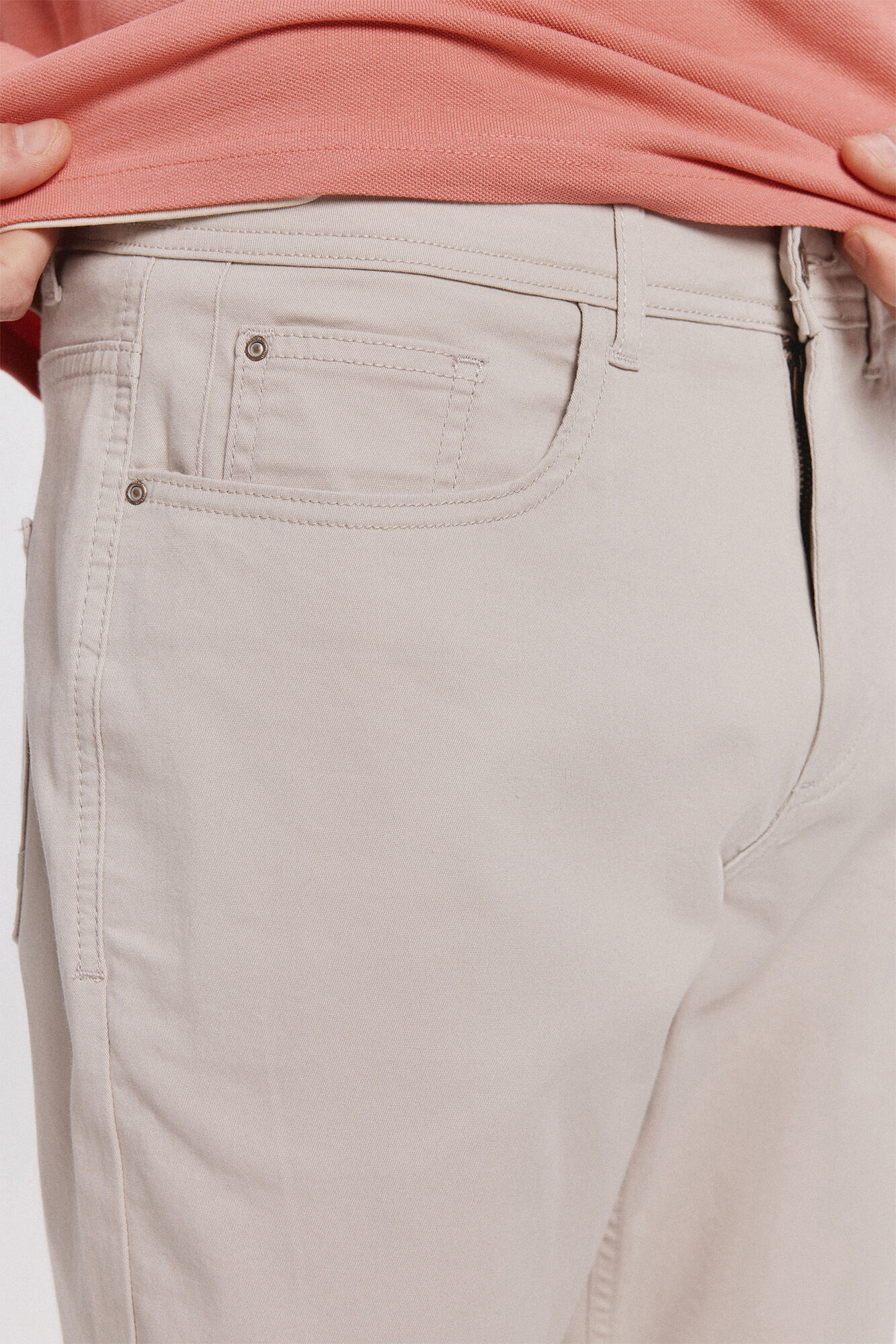 Milano Pantal&oacute;n 5 Bolsillos Beige