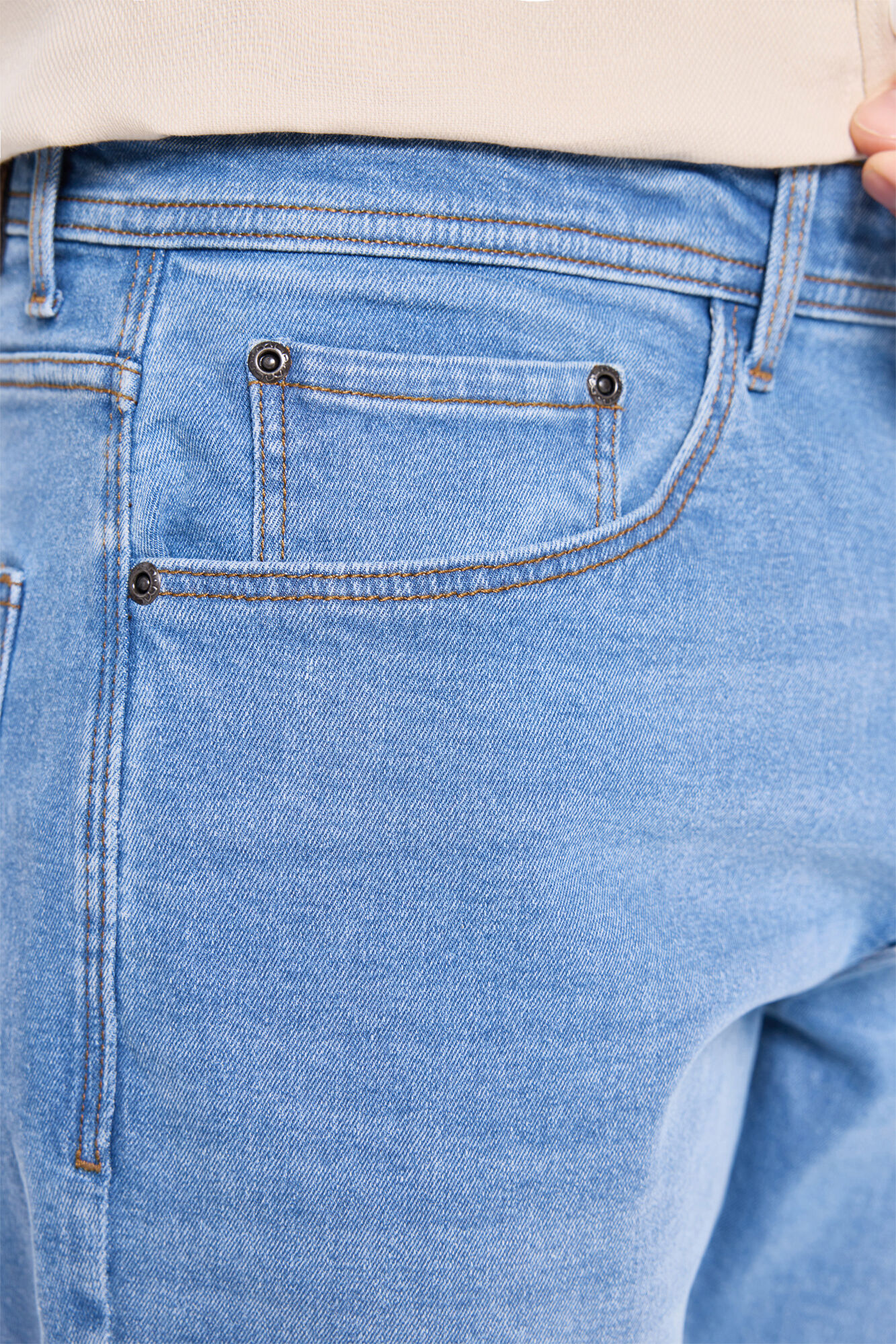 Milano Pantal&oacute;n denim cl&aacute;sica Azul