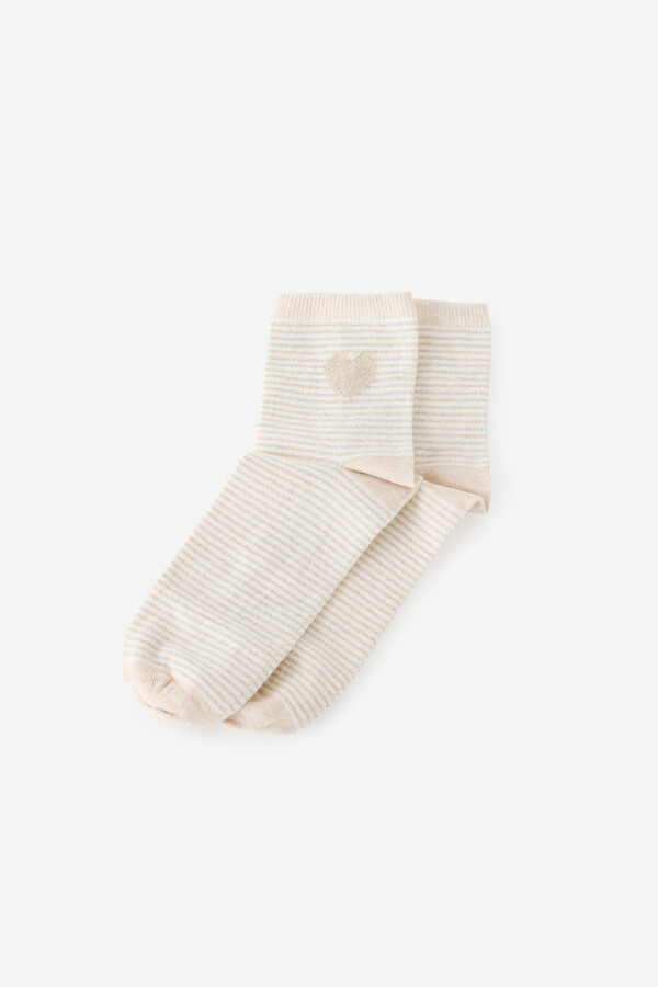 Milano Calcetines rayas lurex Estampado