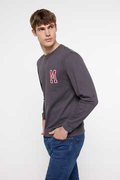 Fifty Outlet Sudadera Patch Milano gray