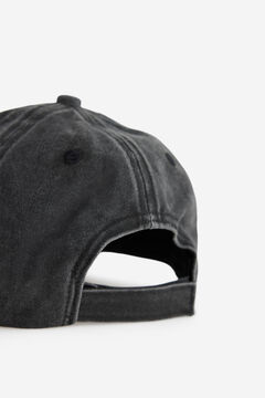 Fifty Outlet Gorra con bordado milano Negro