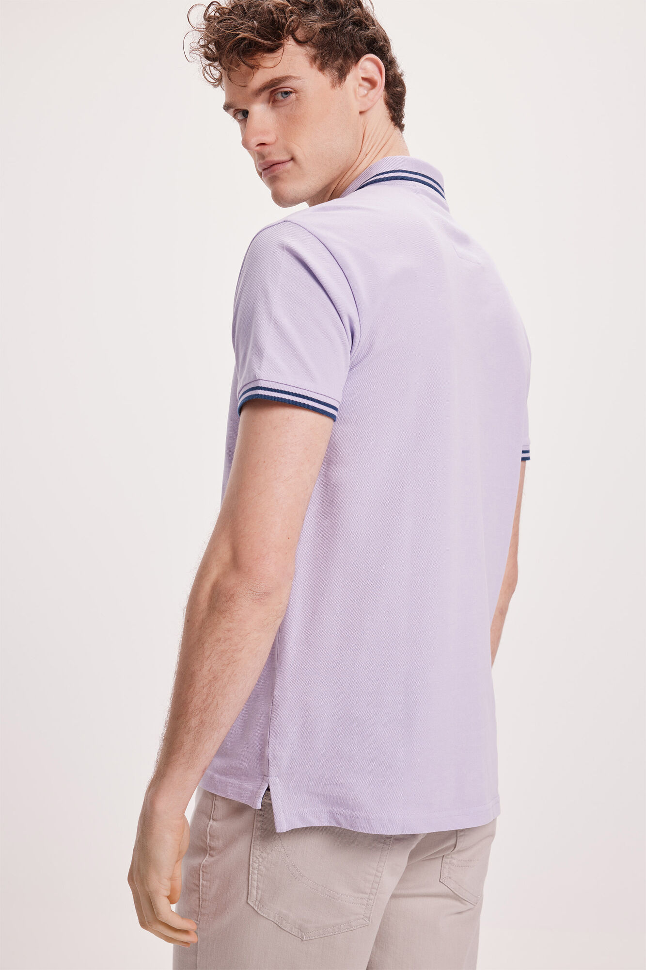 Milano Polo Tips Morado/Lila