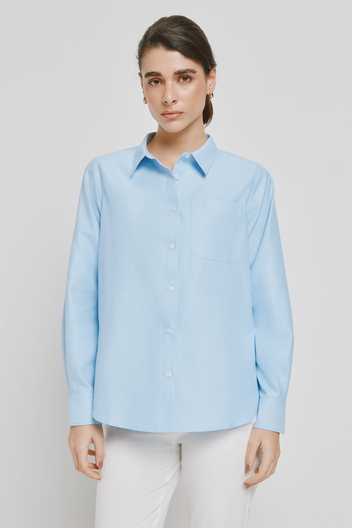 Milano Camisa oxford Azul