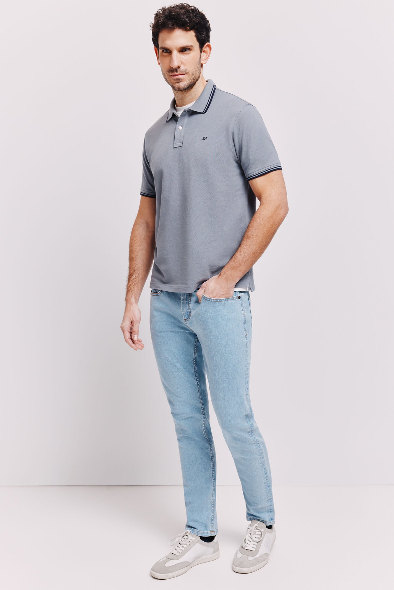 Pedro del Hierro Polo manga corta