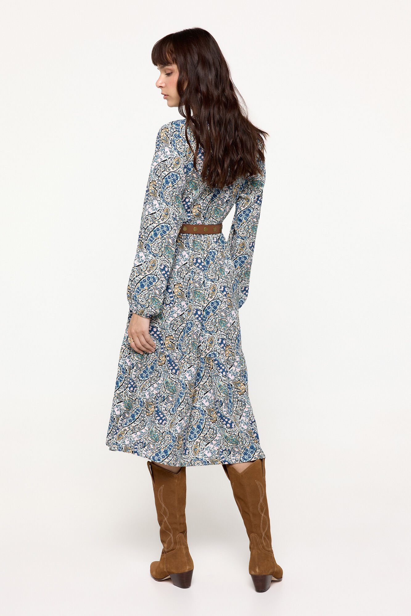 Milano Vestido Midi natural