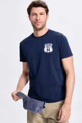 Milano Playera estampada Navy