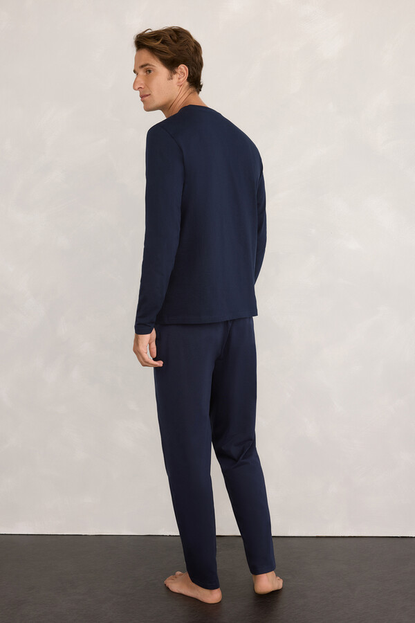 Milano Pijama estampados Navy