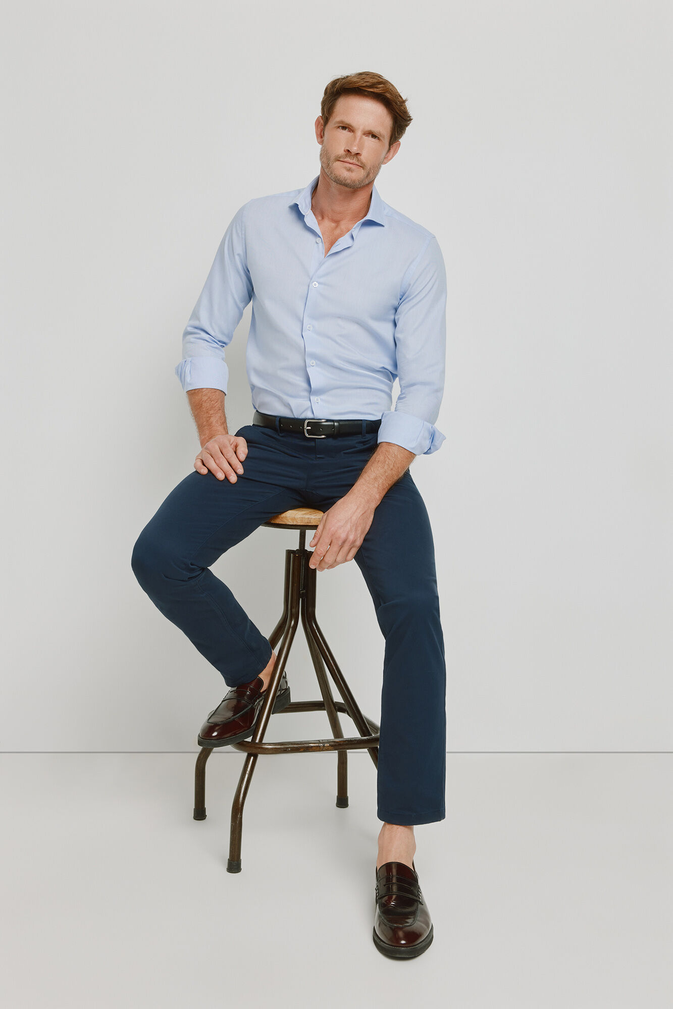 Milano Pantal&oacute;n chino slim fit Navy