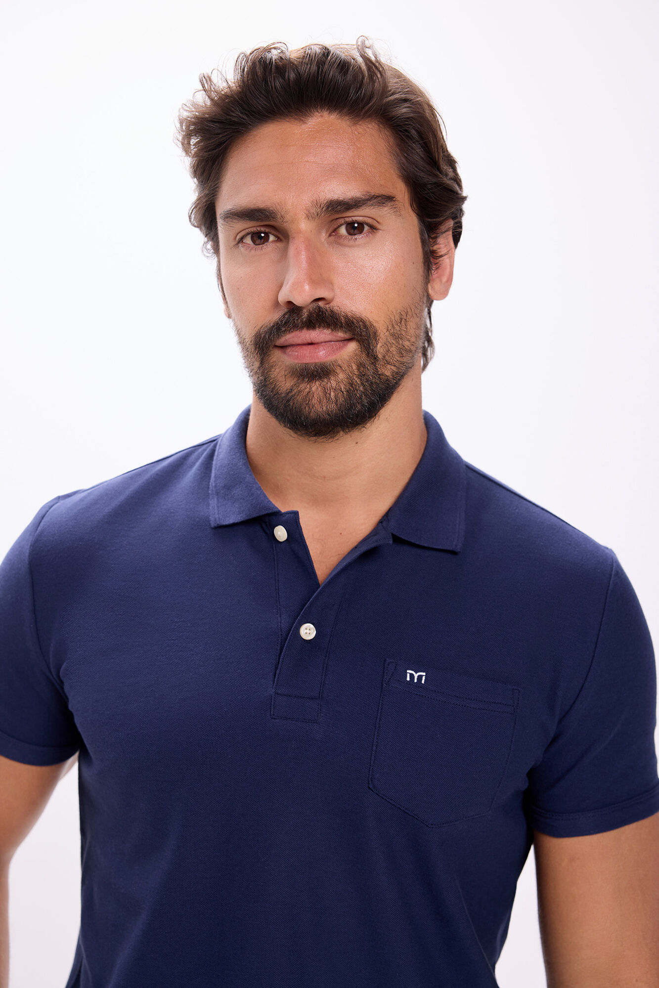 Milano Polo de bolsillo Navy