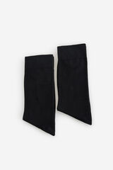 Milano Calcetines básicos con estructura Negro