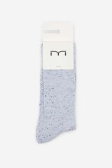 Fifty Outlet Calcetines jaspeados azules Azul