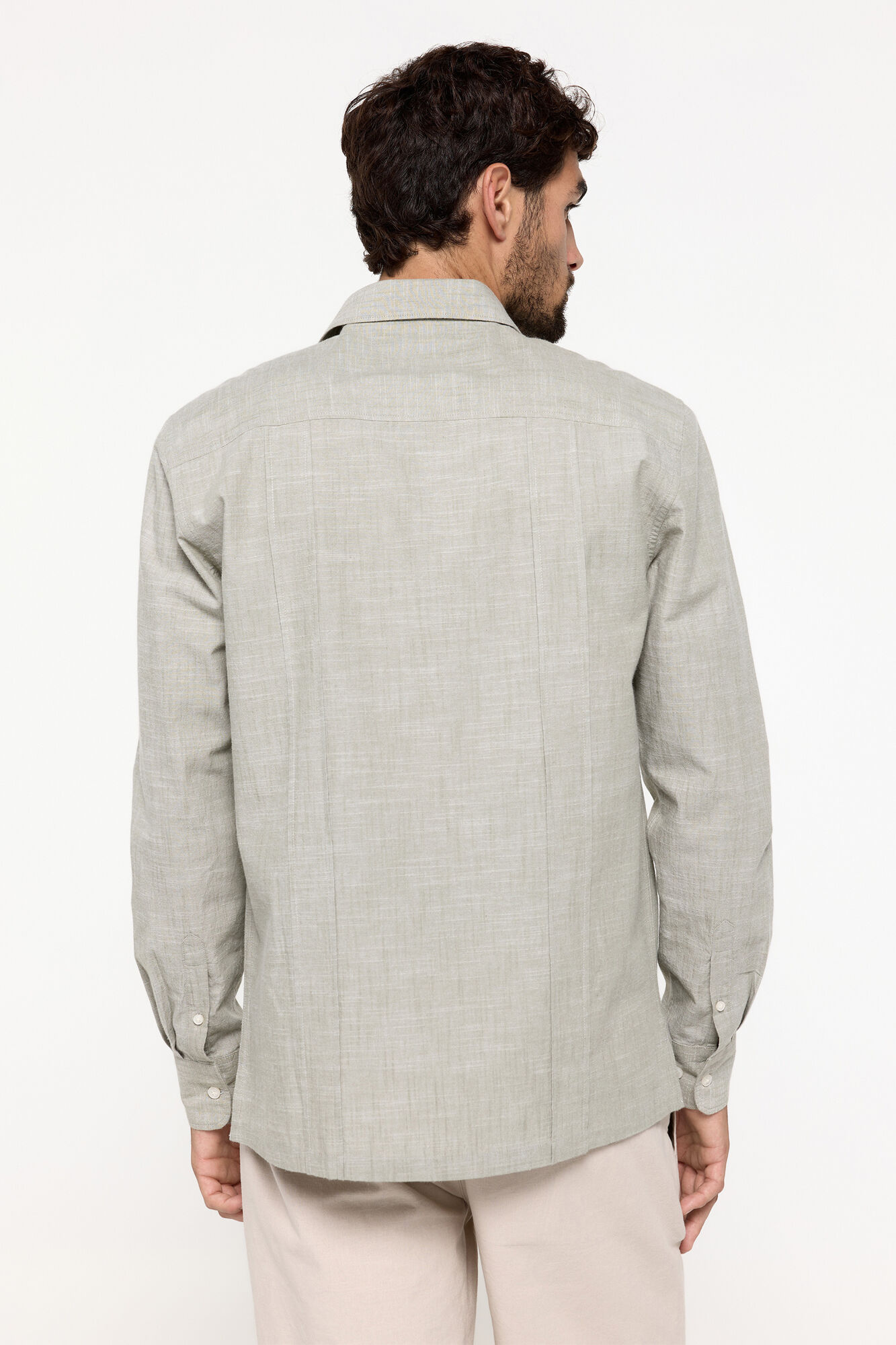Milano Guayabera bolsillos ligera Botella