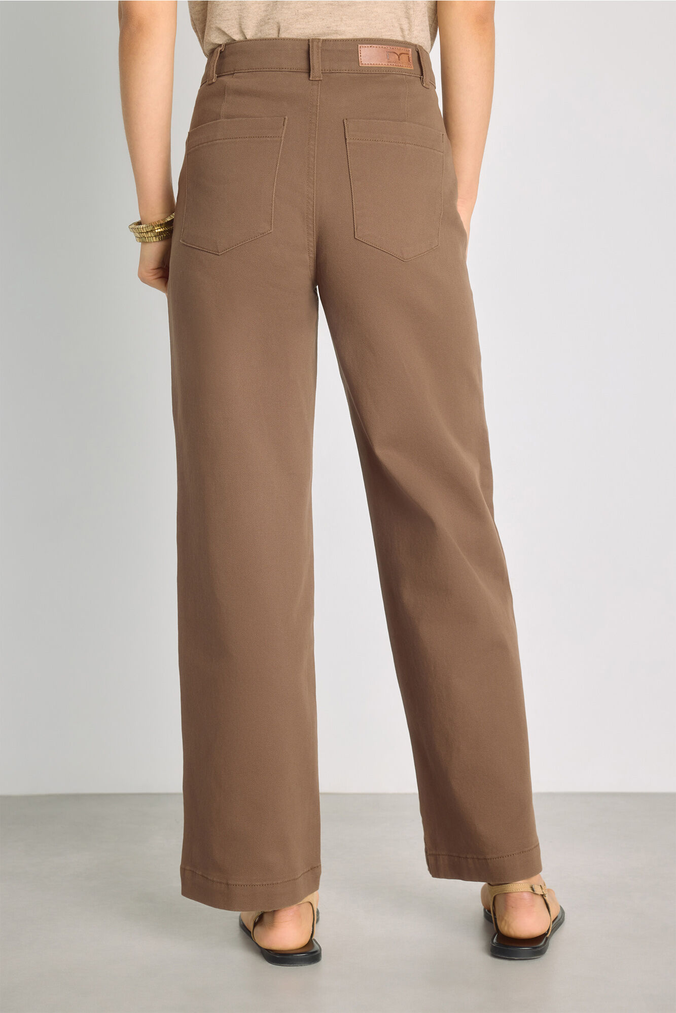 Milano Pantal&oacute;n ancho Gris