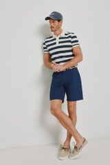 Milano Bermuda lisa Navy