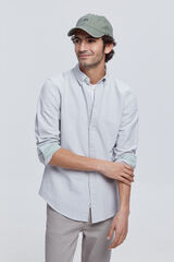 Milano Camisa Oxford Rayas Verde