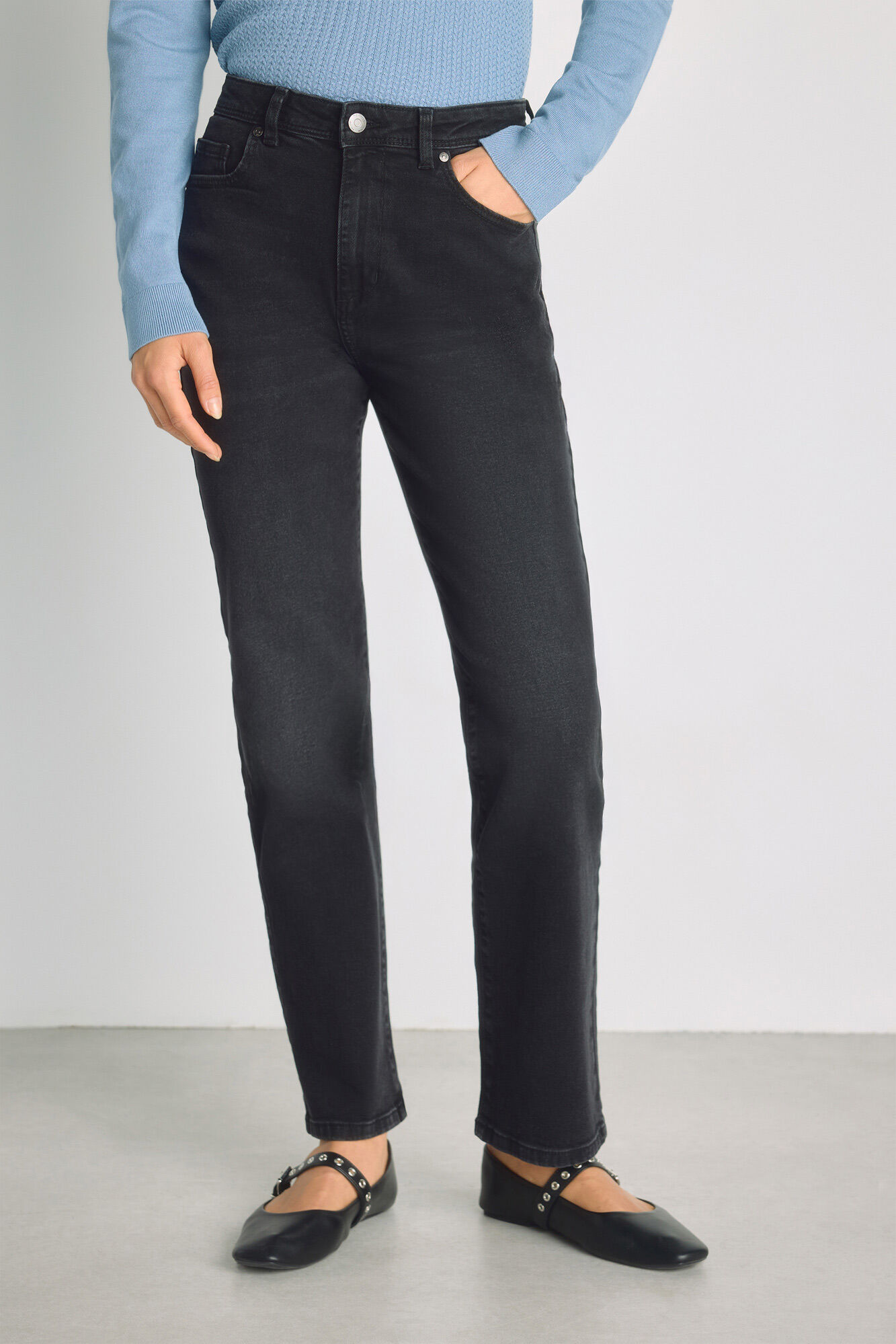 Milano Pantal&oacute;n de denim regular Marengo