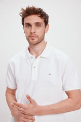Milano Polo Básico Piqué Blanco