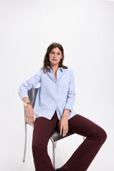 Milano Camisa Oxford Azul