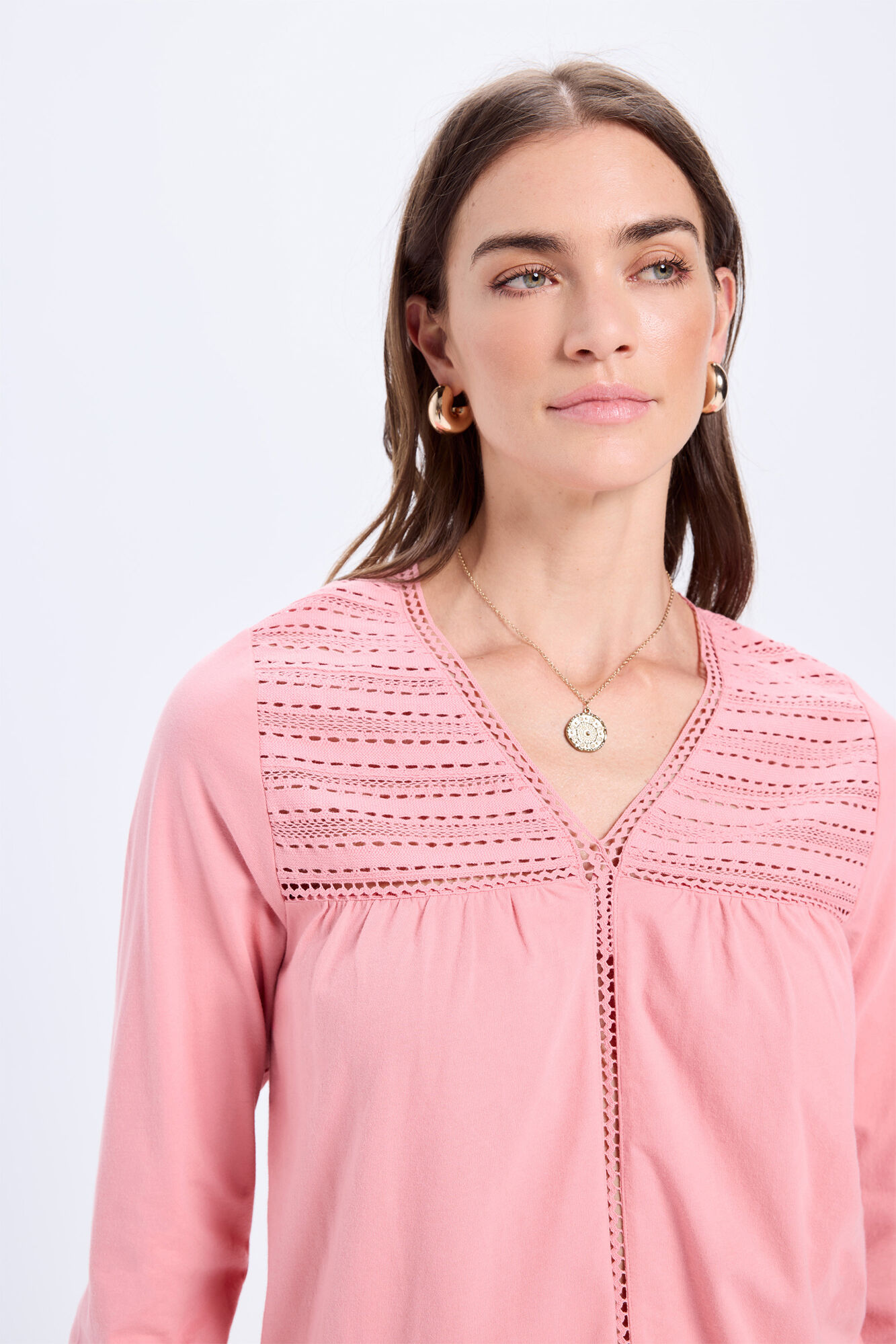 Milano playera combinada de manga larga