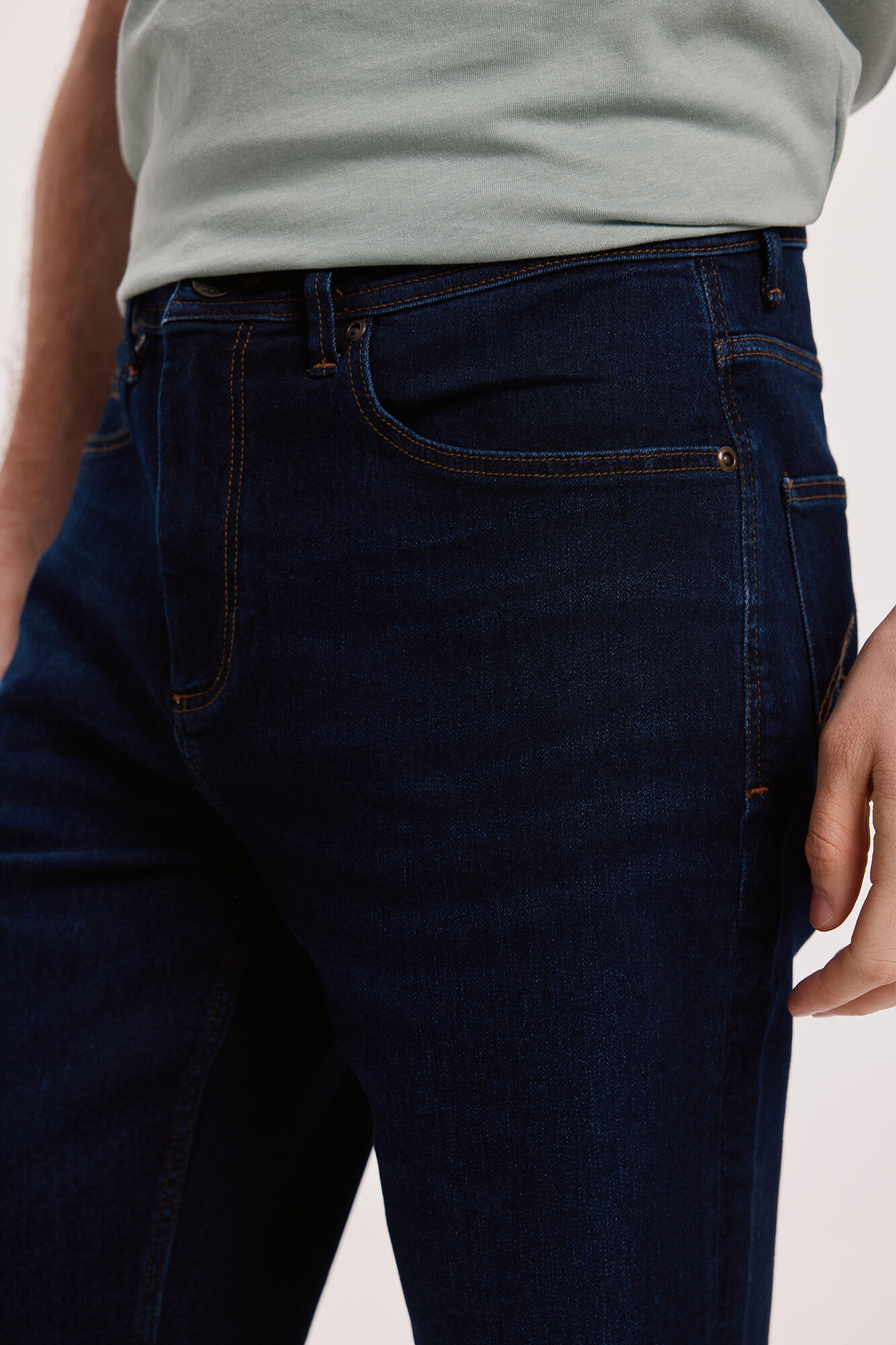 Milano Bermuda Denim Slim Navy