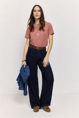 Milano Pantal&oacute;n ancho de mezclilla Navy