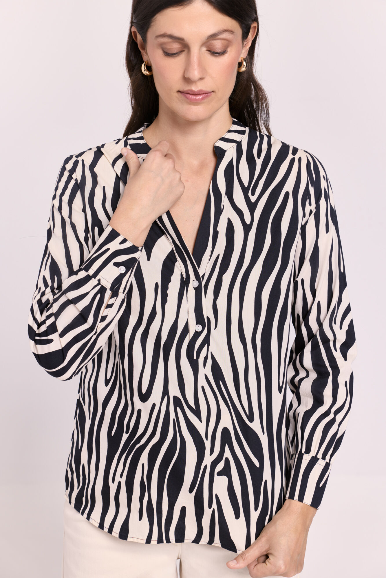 Milano Blusa escote en v