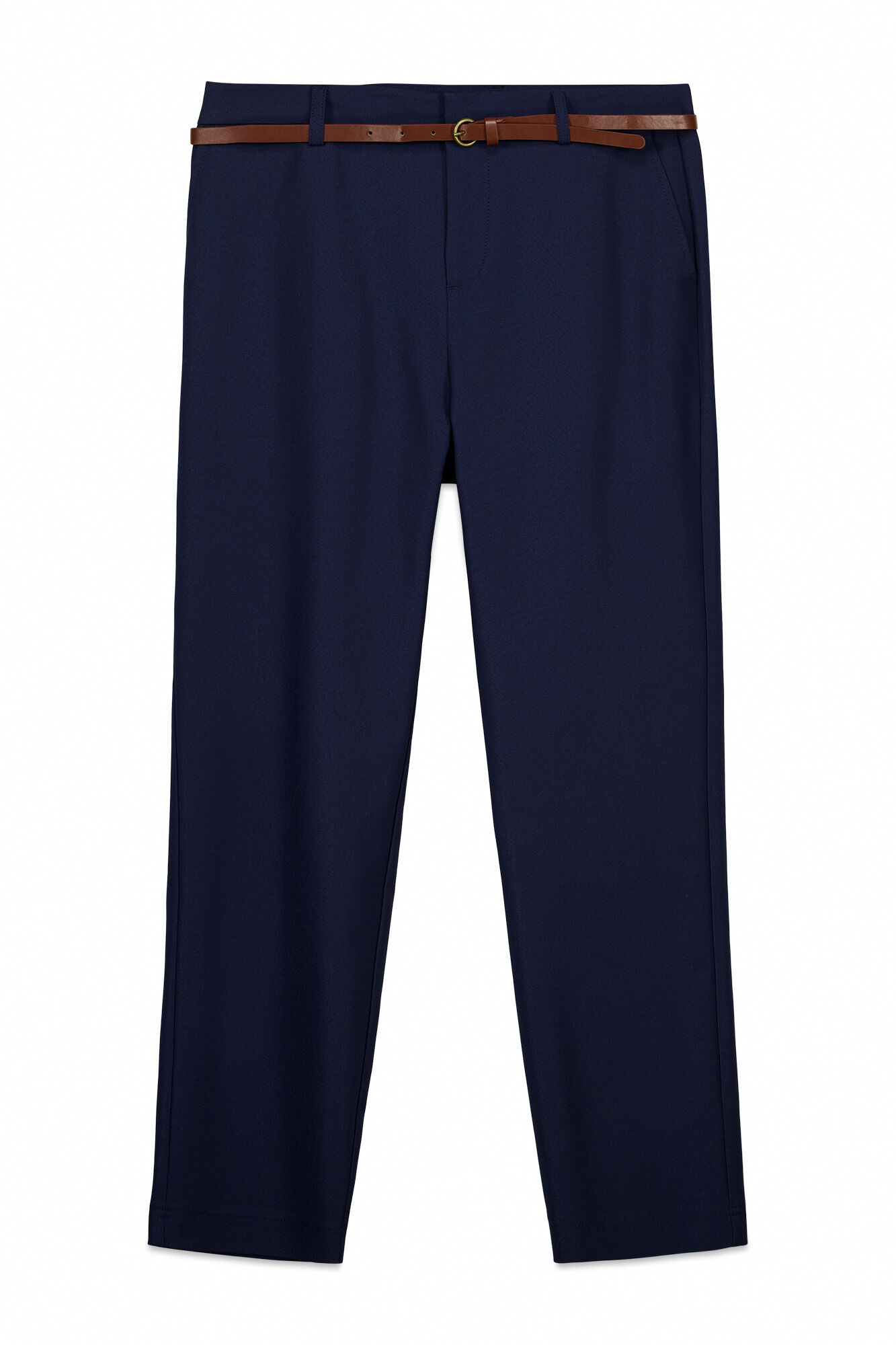 Milano Pantal&oacute;n chino con cintur&oacute;n Navy