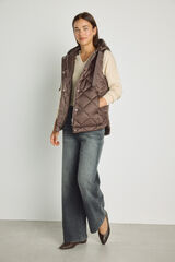 Milano Chaleco acolchado ultralight Gris