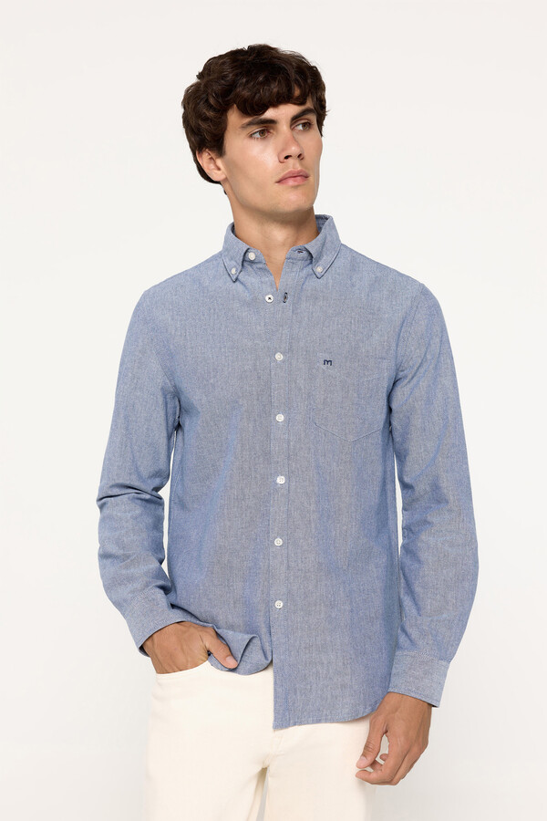 Milano Camisa Oxford Lisa Navy