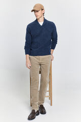 Milano Chinos de corte c&oacute;modo  Beige