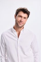 Milano Camisa deportiva estructurada Blanco