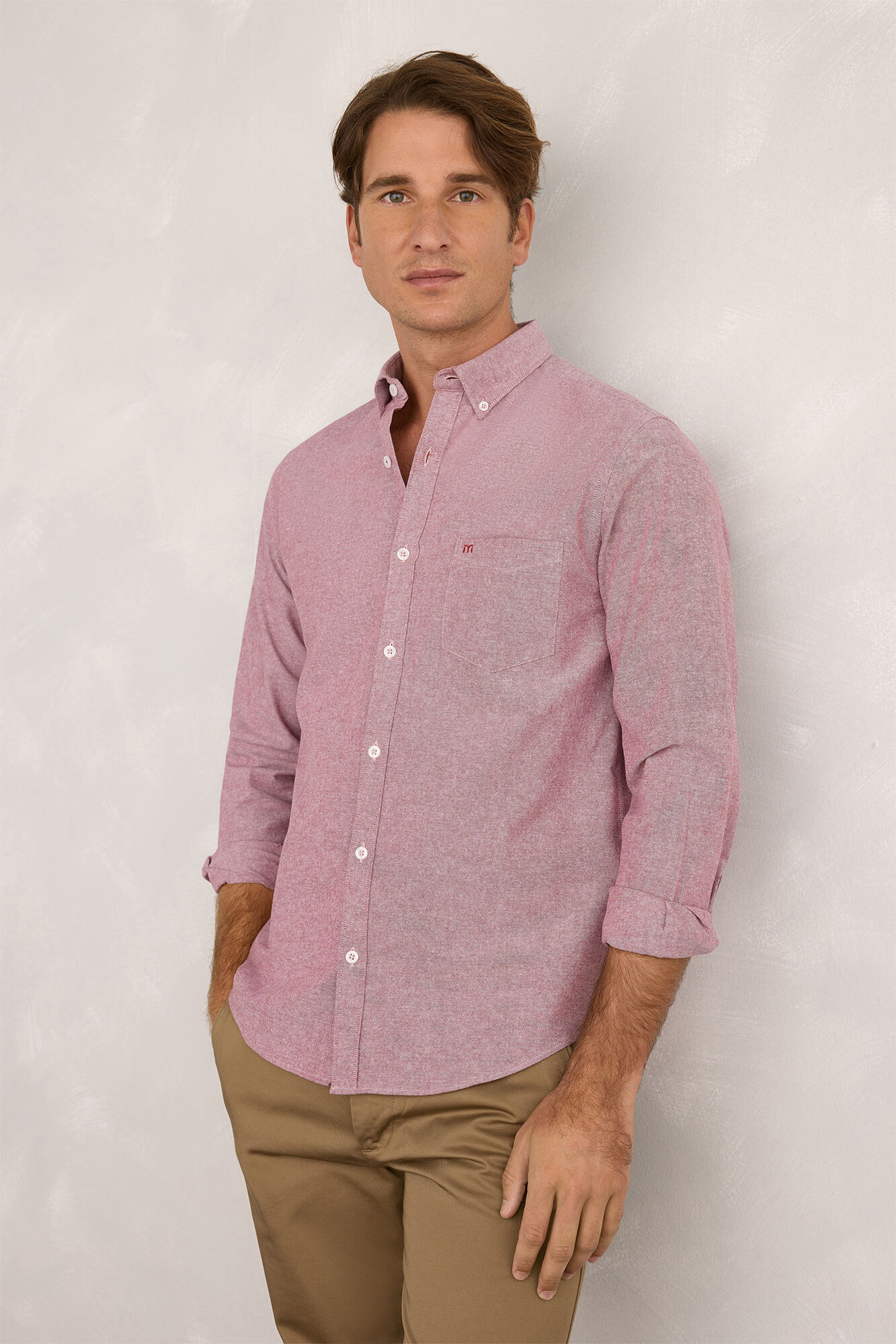 Milano Camisa deportiva Oxford