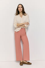 Milano Blusa escote Beige