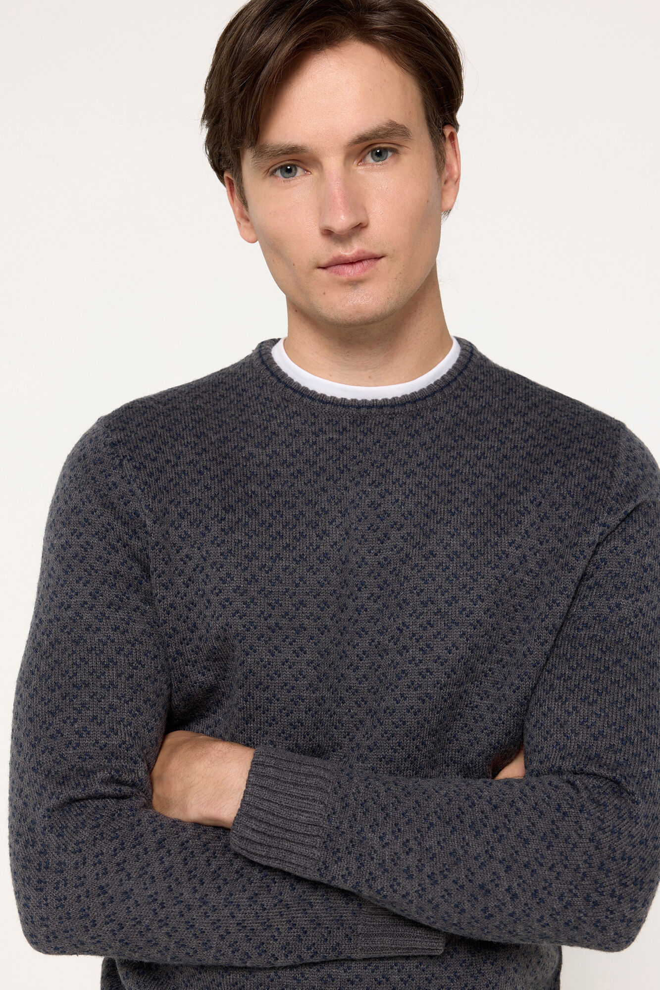 Milano Jersey jacquard Gris