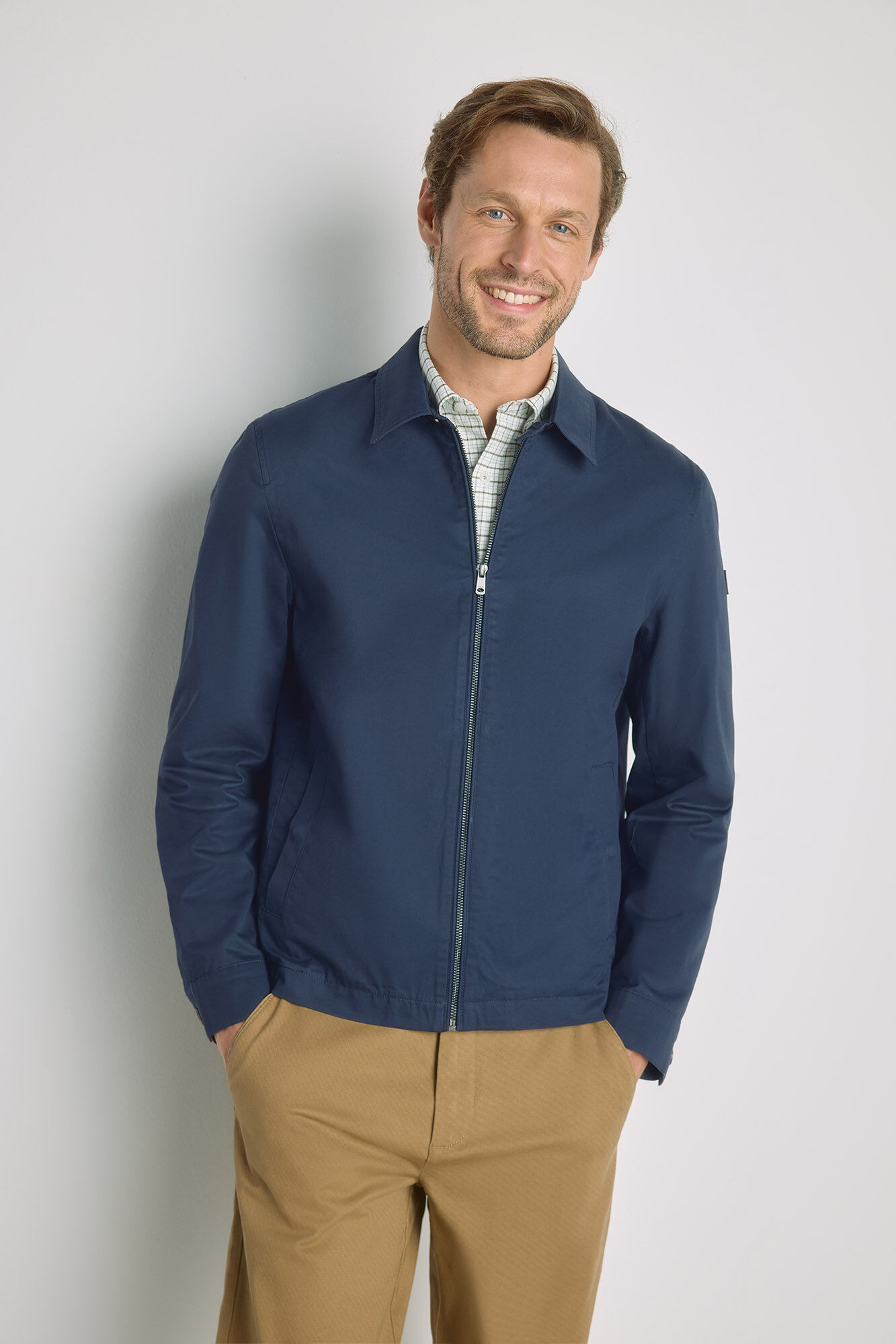 Milano Chamarra con bolsillos Navy