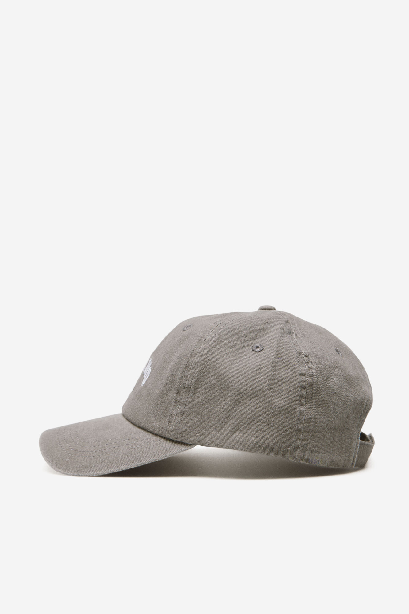 Milano Gorra de visera textil Gris