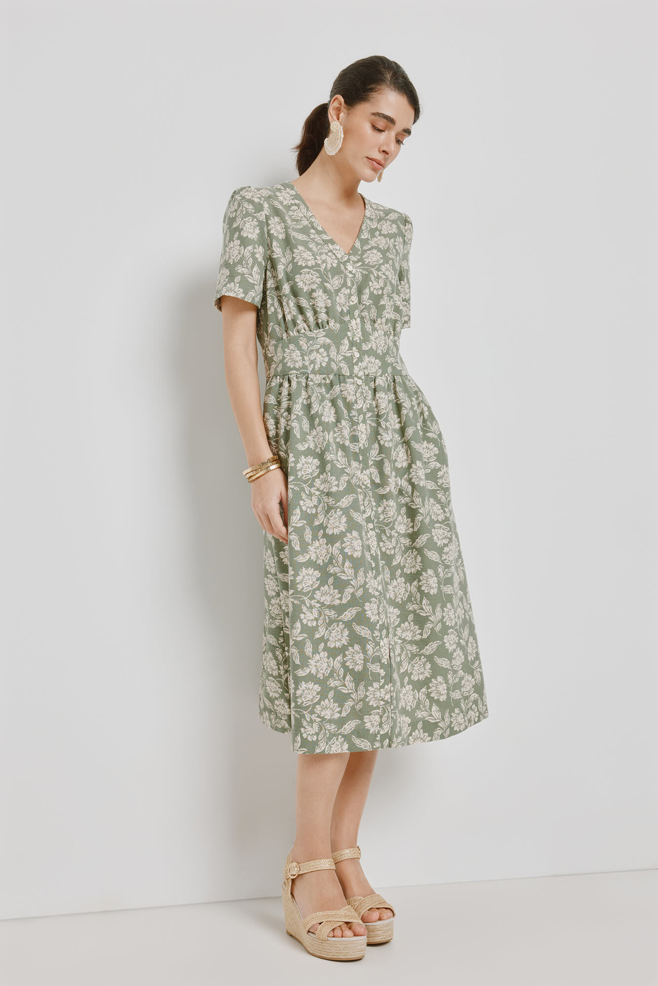 Milano Vestido escote en pico