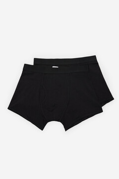 Fifty Outlet Pack 2 boxer negro Negro