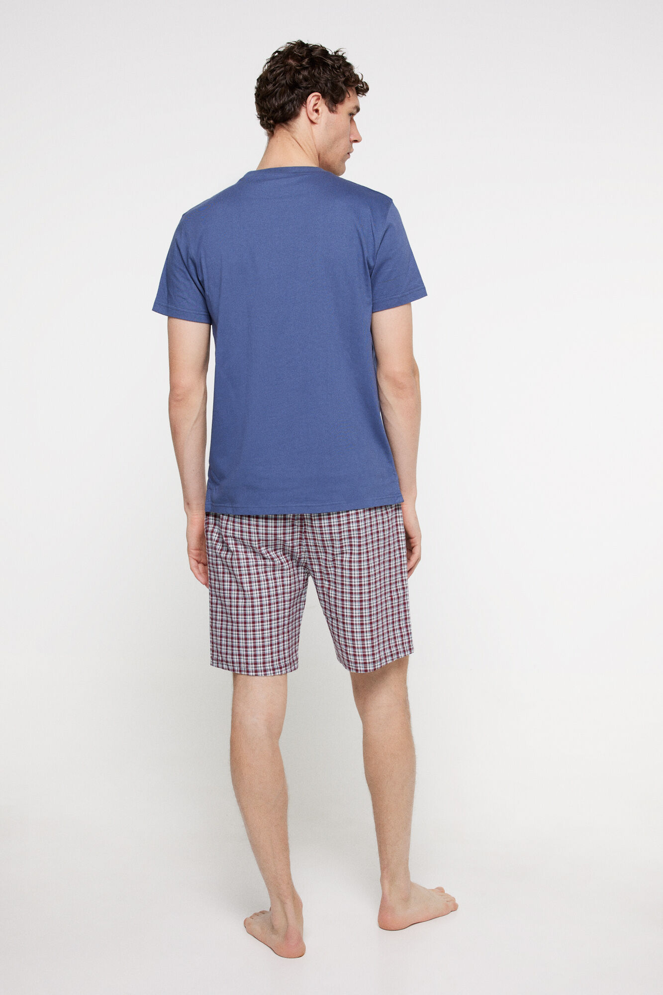 Milano Pijama manga corta Navy