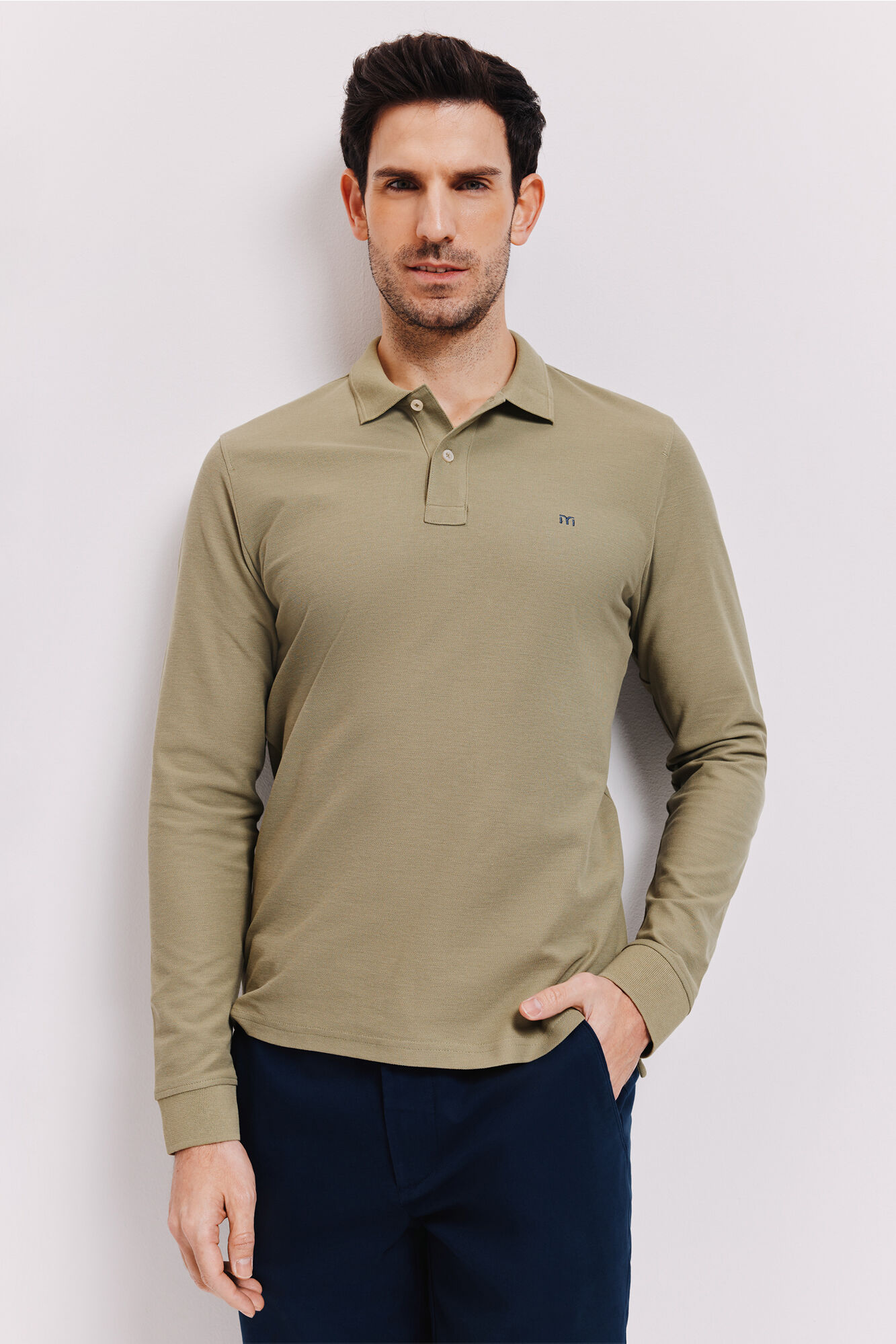 Milano Polo manga larga
